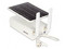 Kit de Cámara de Vigilancia IP Tipo Bala Hikvision DS-2XS2T41G0-ID/4G/C04S05 de 4MP, Lente 4 mm, Soporta MicroSD de hasta 256GB (no incluida) IR Hasta 30m, Incluye Panel solar, bateria de respaldo de litio 10Ah y accesorios de instalación, Color Blanco.