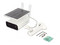 Kit de Cámara de Vigilancia IP Tipo Bala Hikvision DS-2XS2T41G0-ID/4G/C04S05 de 4MP, Lente 4 mm, Soporta MicroSD de hasta 256GB (no incluida) IR Hasta 30m, Incluye Panel solar, bateria de respaldo de litio 10Ah y accesorios de instalación, Color Blanco.