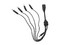 Adaptador de Corriente Hikvision DS-5WAYC con 4 Salidas