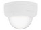 Burbuja Ahumada Hikvision para Domos Fijos IP o TURBOHD, Protección IP66 e IK10. Color Blanco.