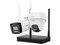 Kit de Videovigilancia Hikvision NKS422W02H, Incluye NVS de 4 Canales,1 Cámara Tipo Bala, 1 Cámara Tipo Domo, Color Negro.