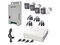 Kit de Videovigilancia HIKVISION HL-1080P-4B-TWA, DVR de 4 Canales, 2 MP, H.265+. Incluye 4 Cámaras IP Tipo Bala con Bocina y Micrófono integrados, Accesorios Incluidos.