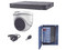 Kit de Vigilancia Hikvision TurboHD, con DVR de 16 Canales, H.265+ y 16 Cámaras de Vigilancia Turret 1080p, Incluye Transceptores, Conectores y Fuente de poder Profesional.