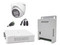 KIT TurboHD 1080p Hikvision KH1080P8EWFH, Incluye: 1 DVR de 8 Canales con audio por coaxitron, 8 Cámaras con Micrófono, 8 Transceptores, 8 Conectores y una Fuente de Poder Profesional.