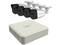 Kit de Vigilancia Hilook 4 Cámaras IP IPC-B121H, 2MP, IP67, H.265, NVR 4MP, 4 canales IP, PoE.