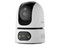 Cámara de Vigilancia Dual IP tipo Domo Imou Ranger Dual Pro IPC-S2XEN-10M0S, Cámara fija de 5MP (2880 x 1620), Cámara móvil de 5MP (2880 x 1620), IR hasta 15m, Wi-Fi de 2.4GHz.