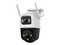 Cámara de Vigilancia Dual PTZ Imou IPC-S7XN-8M0WED de 8MP (5MP + 3MP), IR hasta 30m, IP66, Wi-Fi, Soporta MicroSD hasta 256GB (No incluye memoria).