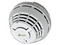 Detector de humo Kidde KI-HFD, Temperatura Fija, Color Blanco.