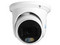 Cámara IP Turret Meriva MTD-202FS4D, 2MP (1920 x 1080), H.265+, Iluminación Dual (20 - 30M IR / luz cálida), Color Metálico.