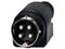 Conector de Potencia de Cuatro Terminales para Corriente DC de uso en DVRs HIKVISION, Freedom R8100.