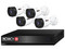 Kit De Video Vigilancia PROVISION-ISR KIT-2MP-4X4-FREE-BALUN Con 1 DVR AHD De 8 Canales, 4 Cámaras Bala De Plástico, 4 Baluns PTR-101V-HD+, 1 Fuente De Poder, 1 Divisor De Energía.No Incluye Disco Duro.