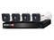 Kit de seguridad Provision ISR con DVR PAK4LIGHT, de 4 canales y 4 cámaras tipo bala Provision ISR, IR hasta 25m. No Incluye Disco Duro.