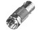 Adaptador en Línea para Video RF Industries, de Conector BNC Hembra a F Macho, hasta 50 Ohm, Acabados de Níquel, Oro, Delrin.