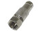 Adaptador en Línea para Video RF Industries, de Conector BNC Hembra a F Macho, hasta 50 Ohm, Acabados de Níquel, Oro, Delrin.