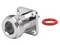 Conector N Hembra RF INDUSTRIES RFN-1021-5 de Montaje de Panel con 4 perforaciones a 12.7 mm, Soldable.
