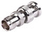 Adaptador en Línea RF Industries RFT-1230 de Conector TNC Hembra a BNC Macho, Color Plateado.
