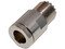 Conector UHF hembra (SO-239) de rosca para cable RG-58/U, RG-142/U.