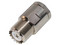 Conector UHF Hembra (SO-239) en Línea de Rosca para RG-8/U, 9913, LMR-400, Níquel/Plata/Teflón.