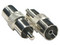 Paquete de 10 conectores Saxxon PSUBR02, BNC (hembra) a RCA (macho).