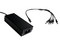 Adaptador de Corriente Saxxon PSU1205D, Entrada 100 - 240V, Salida 12V, Incluye Divisor de Energía para 5 Cámaras.
