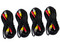 Kit de seguridad SAXXON Trihibrido con DVR SAX7204HS3 de 4 canales y 4 cámaras tipo bullet BFX3172CV, no incluye disco duro.
