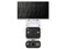 Cámara Inteligente TP-Link TAPO C645D KIT de 3MP 2K, Doble Lente, Panel Solar, Wi-Fi, Soporta Memorias MicroSD. Color Blanco.