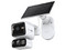 Cámara Inteligente TP-Link TAPO C645D KIT de 3MP 2K, Doble Lente, Panel Solar, Wi-Fi, Soporta Memorias MicroSD. Color Blanco.