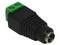 Paquete con 10 Adaptadores de corriente Xcase para cámaras DC hembra. Color negro.