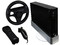 Consola Nintendo Wii Negra. Incluye Mario Kart + Wii Wheel