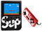 Consola Portátil Mini Game Box Sup, 400 Juegos Preinstalados, Incluye Control. Color Negro.