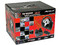 Volante Acteck Xtreme Wheel GT compatible con PC (USB) y Play Station 2. Color Negro/Rojo