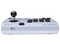 Control Arcade Balam Rush Fury Pro AS900, Compatible con PS4, PS3, Nintendo Switch, Android, iOS y PC, Bluetooth, Batería Recargable, Color Blanco.