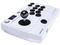 Control Arcade Balam Rush Fury Pro AS900, Compatible con PS4, PS3, Nintendo Switch, Android, iOS y PC, Bluetooth, Batería Recargable, Color Blanco.