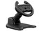 Volante Adaptador Balam Rush Joy Wheel JW300, Compatible Con controles Joy-Con y DualSense de PS5, Color Negro.