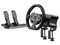 Volante y Pedales MOZA Racing RS20, Alámbrico, USB, Compatible con PC. Color Negro.