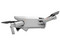 Drone DJI Mini 3 Combo Fly More, Incluye Control remoto, 1 Batería inteligente, hasta 38 min de vuelo, 12MP, 4K.