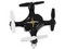 Drone Quadcopter SYMA X12S Nano, con batería recargable (hasta 8 min.), hasta 30 metros. Color negro.