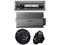 Kit de Estéreo Para Auto con Bluetooth KMR-M332BT, Amplificador KAC-M3004, 2 Bocinas KFC-1653MRB, Color Plata.