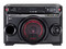 Minicomponente portátil LG 220W, con Conexión Bluetooth, color negro.