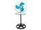 Ventilador de Pedestal GPH de 90W 3 en 1, 3 Velocidades, Aspas metálicas. Color Negro.