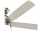 Ventilador de Techo Hunter Feldon 52821, Luz LED, 5 Aspas, 52