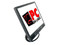 Monitor LCD AOpen F70PS de 17Pulg. con bocinas integradas.