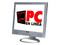 Monitor LCD AOpen de 15Pulg. Ultra Delgado. Color Plata-Negro