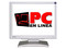 Monitor LCD BenQ FP51G de 15Pulg. Color Blanco