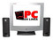 Monitor HP de 17 pulgadas, Flat Screen, incluye Bocinas, Color Negro/Plata