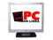 Monitor LCD LG FLATRON de 17Pulg. Modelo L1715S, Color Negro-Plateado