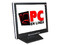 Monitor LCD CMV de 17Pulg. Modelo CT-722 con Bocinas integradas.