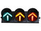 Semáforo Horizontal Dahua FX300-3H-I3022HSA, Con Indicador Siga, Iluminación LED, Rojo Amarillo Verde, Voltaje 85–265 VCA.