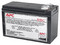 Bateria de Remplazo APC #110 para Back-UPS.