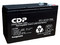 Batería de Reemplazo CDP SLB 12-7.2 de 12V, 7.2Ah, Tecnología VRLA/Lead Acid y Terminales Faston.